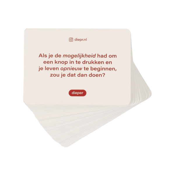 diepr confession club kaartenspel Elise boers