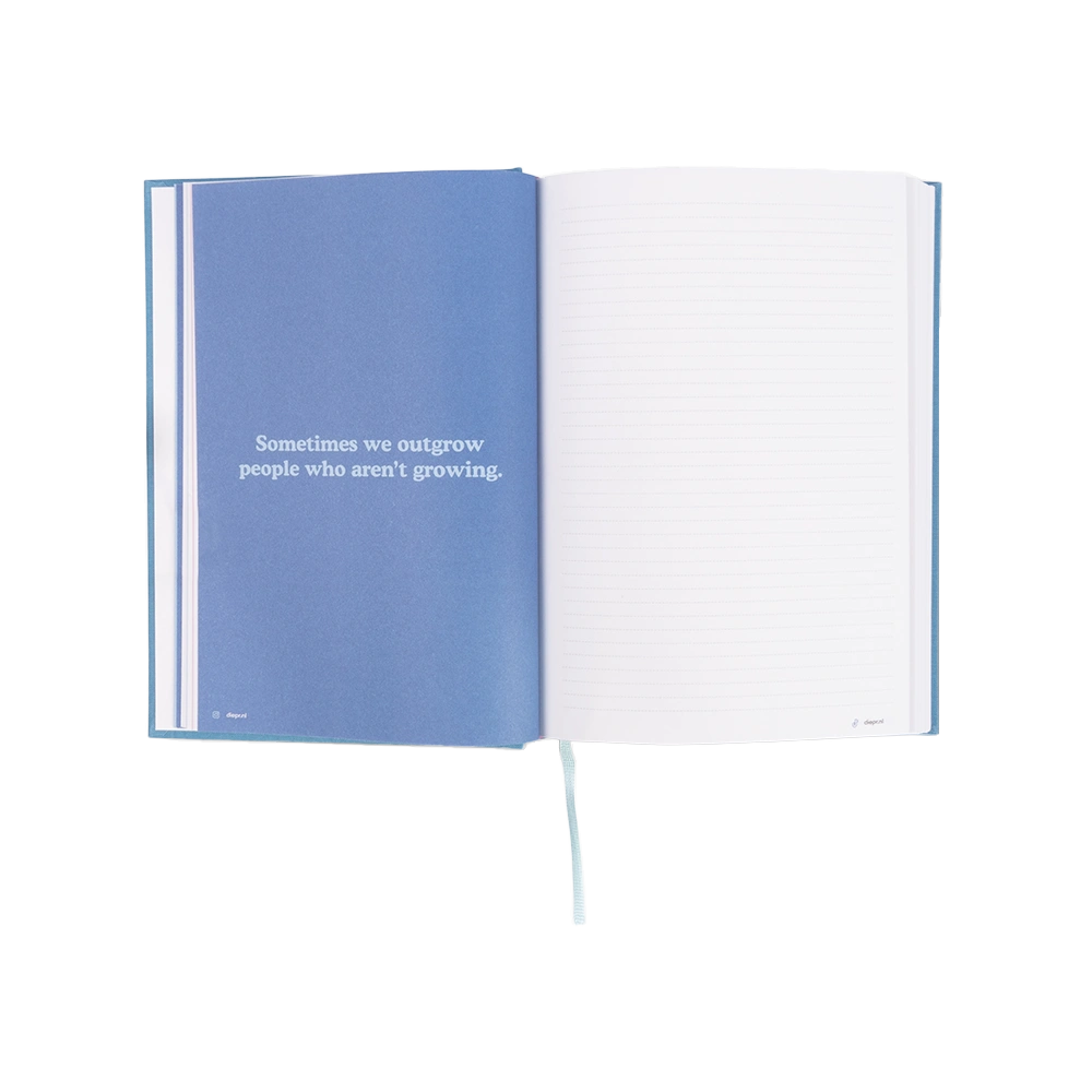 Gebruik het notitieboekje in combinatie met onze vragen uit de DIEP’R self-love editie.