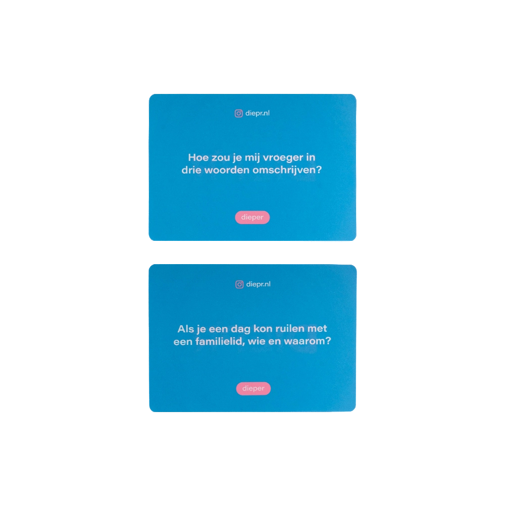 DIEP'R Kaartspel voor de familie