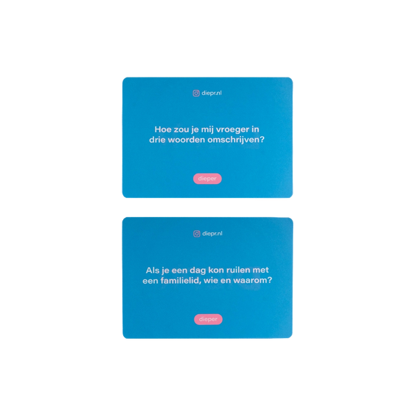 DIEP'R Kaartspel voor de familie