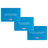 Vragen kaartjes van het DIEP'R familie editie spel 