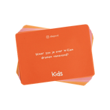 Vragen kaartspel voor kinderen vanaf 5 jaar. Leer je emoties makkelijker te begrijpen door er samen over te praten. 