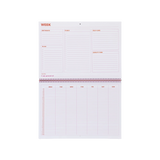 Binnenkant van de DIEP'R WEEKLY PLANNER - Weekplanner 