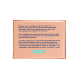 DIEP'R TROPENJAREN SPEL - Achterkant van het kaartspel met diepgaande vragen voor jou en je partner. 